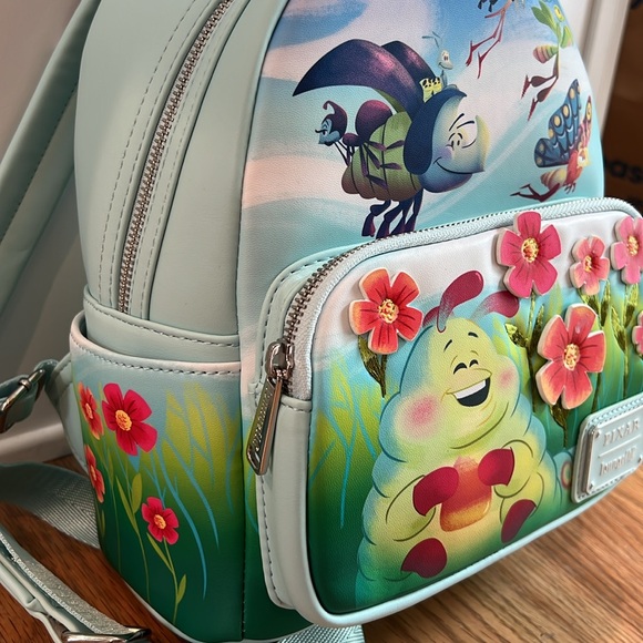 NEW Loungefly Pixar It’s A Bugs Life mini backpack - Picture 4 of 10